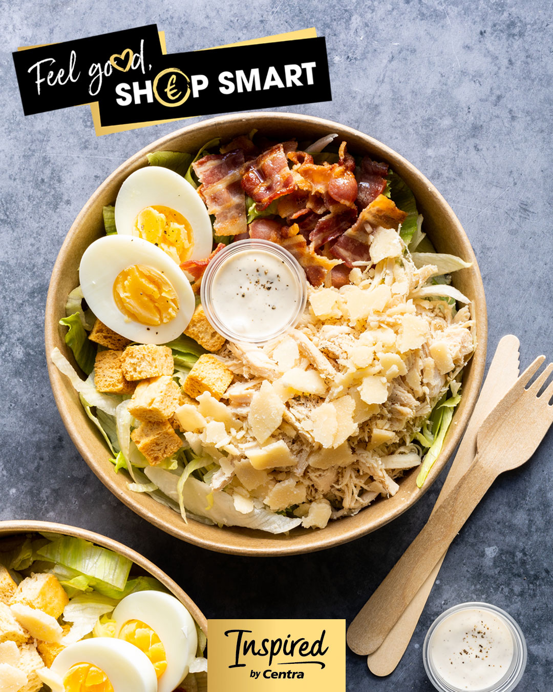 Centra IBC Salads The Parmesan Chicken Caesar Bowl 1080x1350