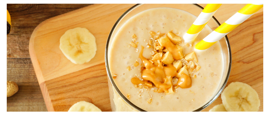 Peanut smoothie 880x400