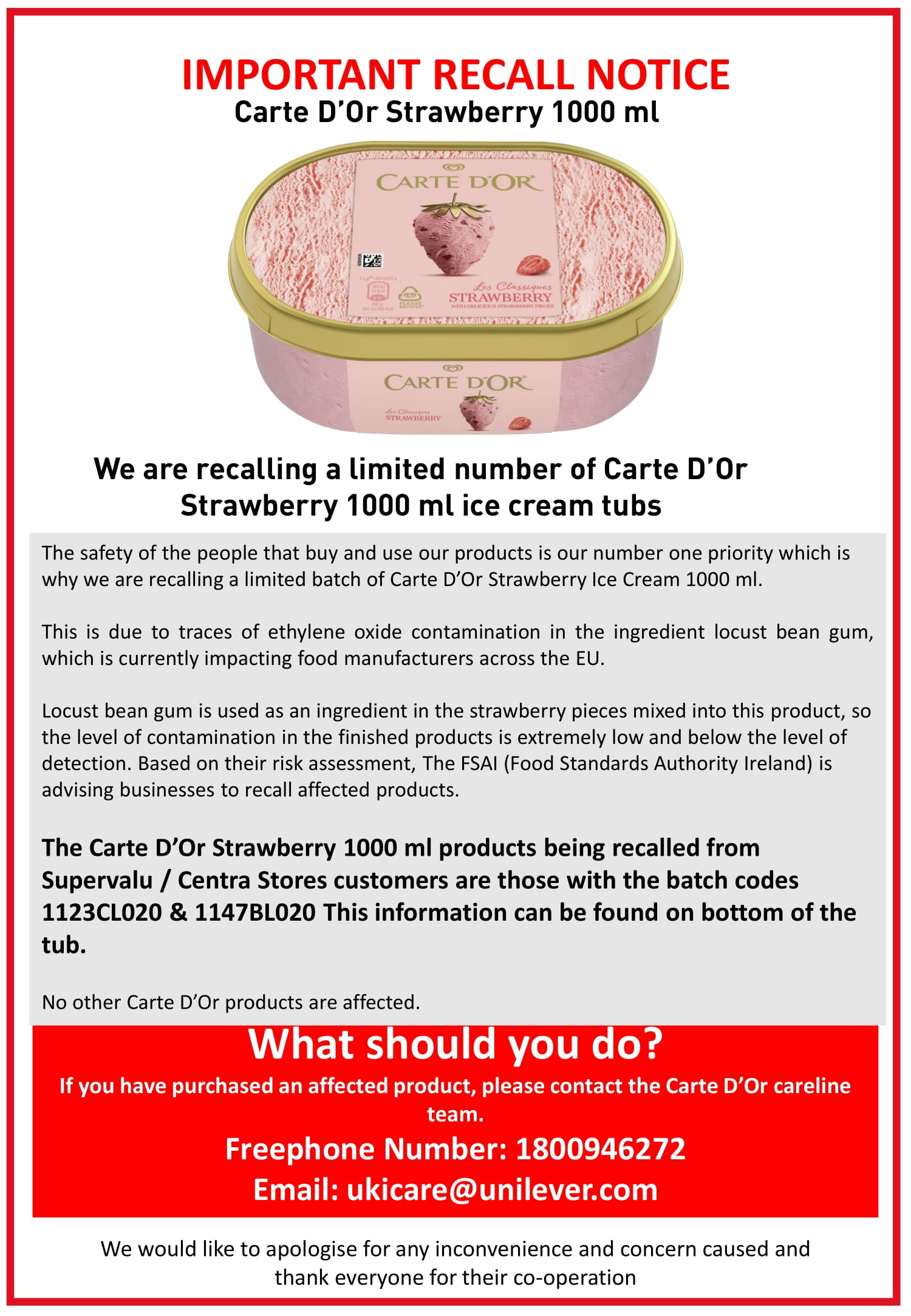 Product 20Recall 20FYI 20  20Carte 20D Or 20Strawberry 201000ml 1
