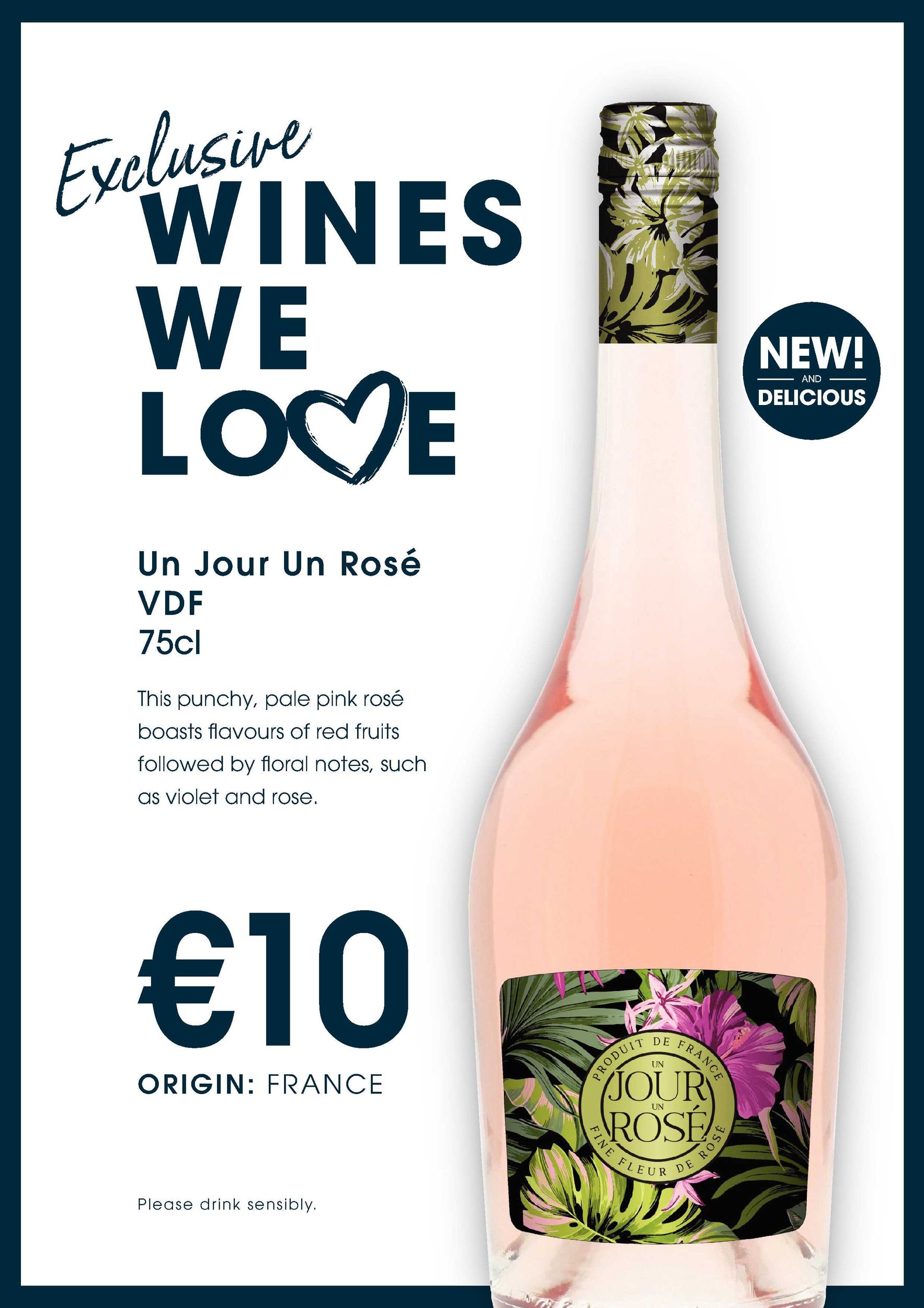 WWL Un Jour Un Ros VDF 75cl lores