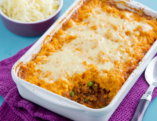 Sweet potato cottage pie recipe
