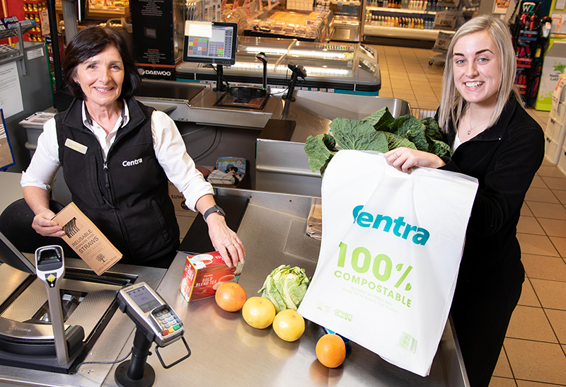 Centra compostable bags