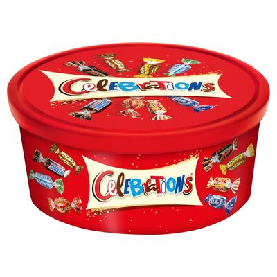 CELEBRATIONS TUB 650G