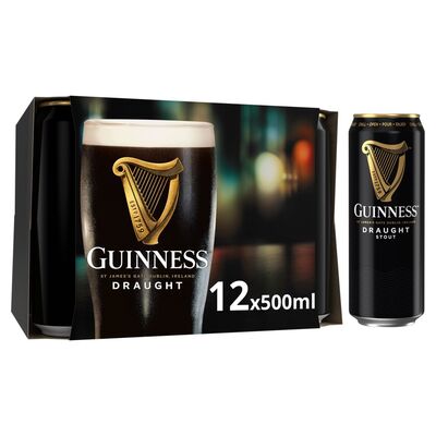 Guinness Can Pack 12 x 500ml