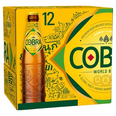 Cobra Beer Bottle 12 Pack 330ml