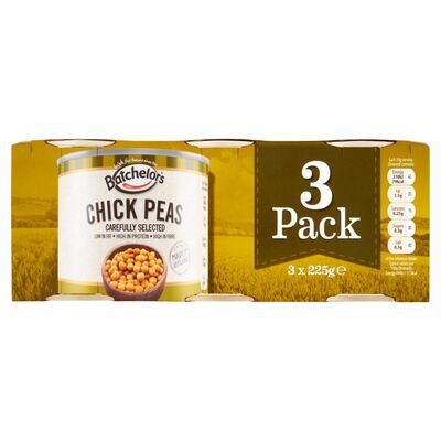 Batchelors Chick Peas 3 Pack 675g