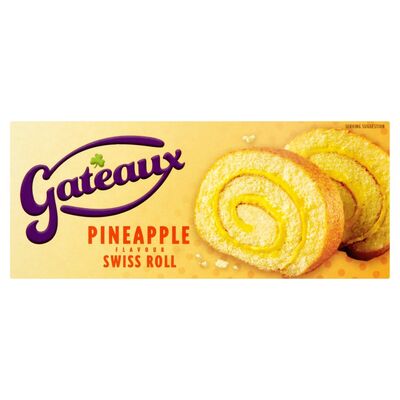 Gateaux Pineapple Swiss  Roll195g