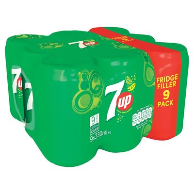 7Up Can Pack 9 x 330ml