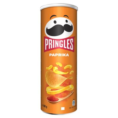 Pringles Paprika Crisps 165g