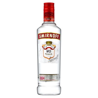 Smirnoff Vodka Bottle 50cl