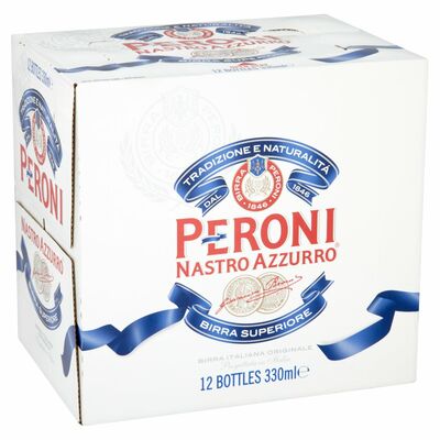 Peroni Nastro Azzurro Bottle Pack 12 x 330ml