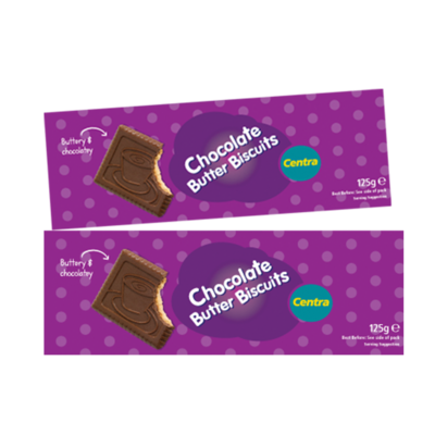 Centra Chocolate Butter Biscuits 125g