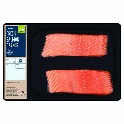 CENTRA SALMON DARNES 200G