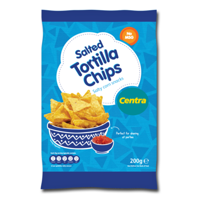 Centra Tortilla Chips Salted 200g