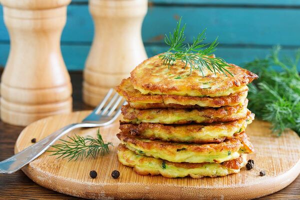 Courgette fritters