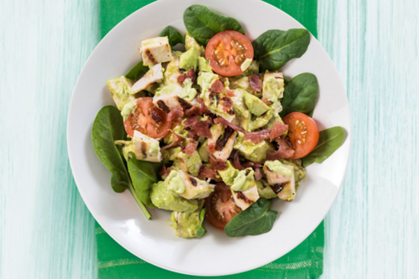 Pesto chicken salad