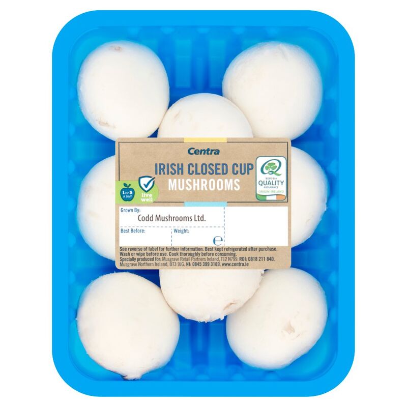 Centra Irish Closed Cup Mushrooms