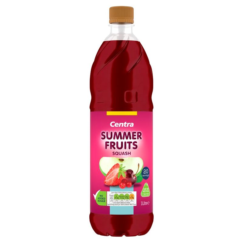 Centra Summer Fruits Squash 1 Litre