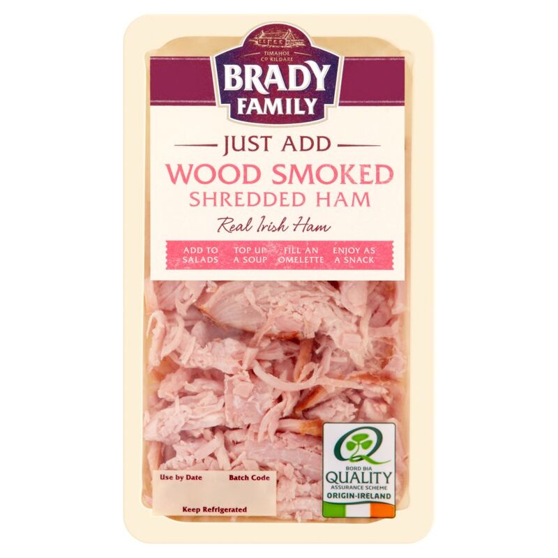 Brady Family Just Add Wood Smoked Shredded Ham 100g