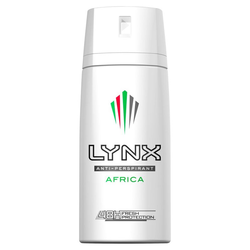 Lynx Anti-perspirant Deodorant Aerosol Africa 150ml